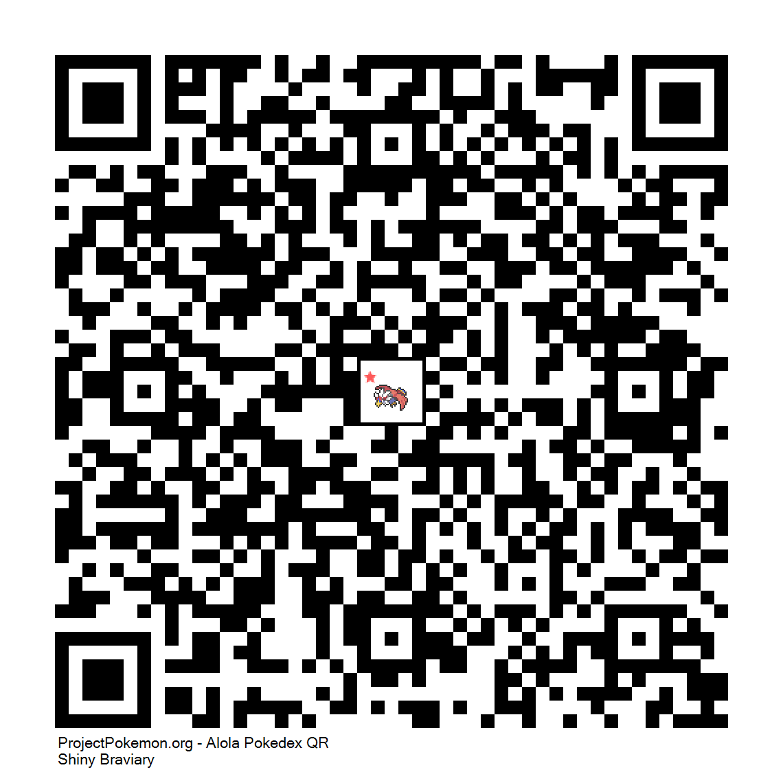 Cdigo QR de Braviary variocolor